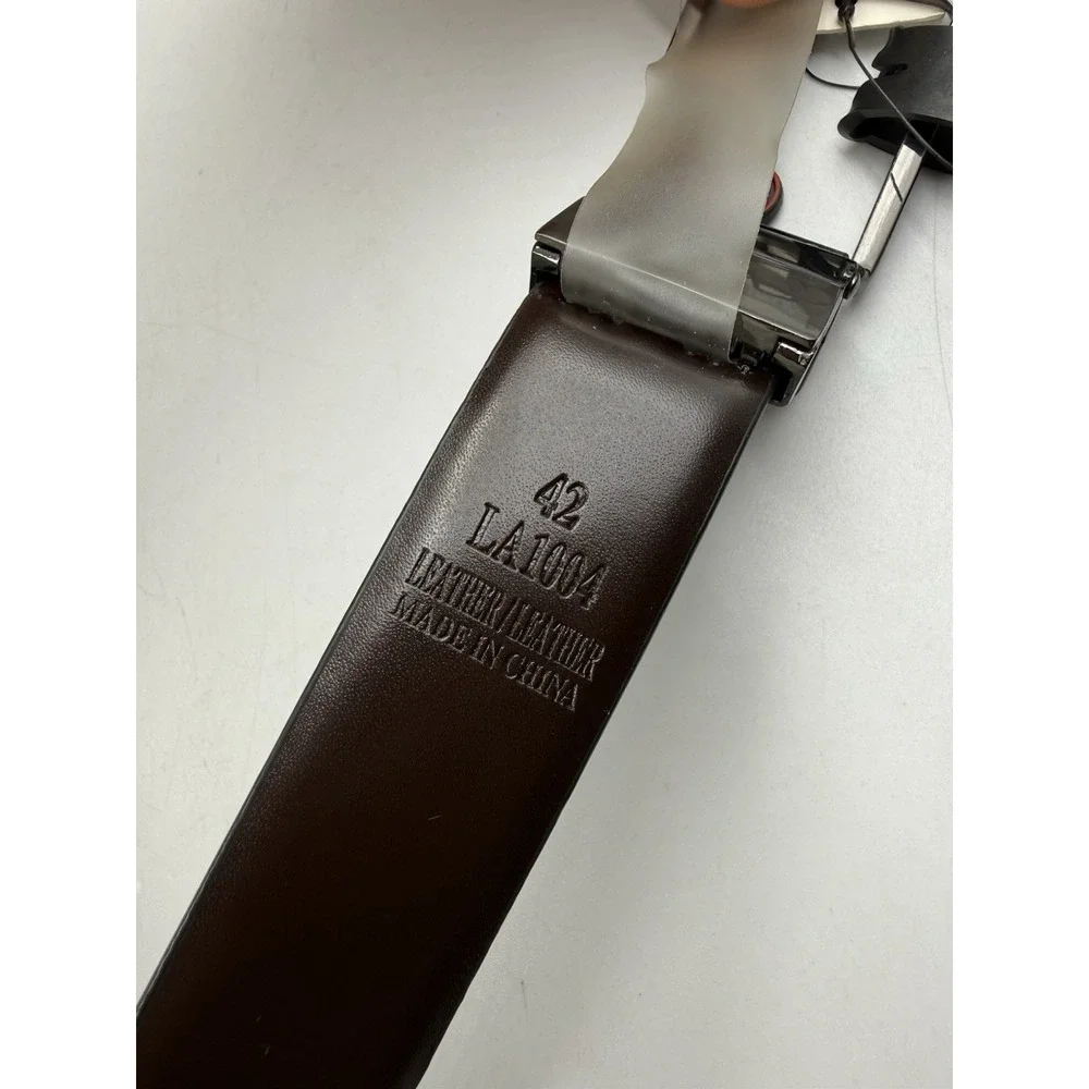Men's Classic‎ Leather Belt Lot - 34 to 42 - Landmark, Chaoren, Perry Ellis